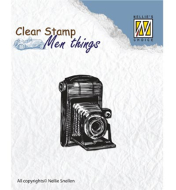 Nellie`s Choice - Clear Stamps - Men Things - Camera