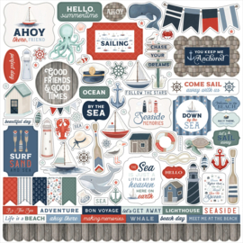 Carta Bella - Seashore 12x12 Inch Collection Kit (CBSH444016)