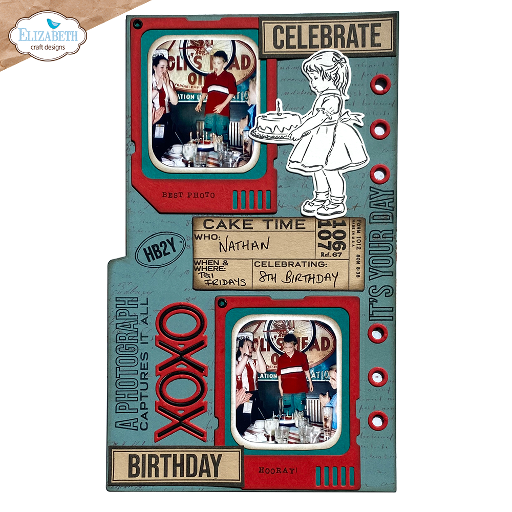 Elizabeth Craft Designs - Celebrations 2 Stamp and Die Set - Pre-order!!!