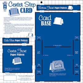 Hot Off The Press - Center Step Card Template