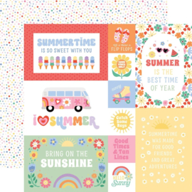 Echo Park Paper - Our Groovy Summer 12x12 Inch Collection Kit (OGS496016)