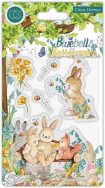 Craft Consortium - Bluebells and Buttercups - Bench  - Clear Stamps (CCSTMP059)