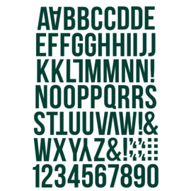 Simple Stories - Color Vibe Alphabet Sticker Book Darks (1758pcs) (13465