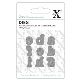 Xcut - Mini Dies (9pcs) - Serif Alpha 1