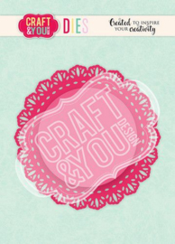 Craft&You - Cutting Die - Doily 4 CW106