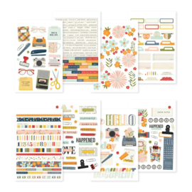Simple Stories - For The Record - Sticker Book (23524)