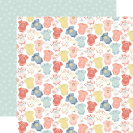 Echo Park Paper - Baby On Board It's a Girl! 12x12 Inch Collection Kit (BOG414016)