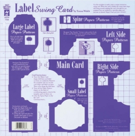 Hot Off The Press -  Label Swing Card Template