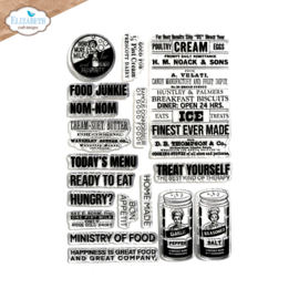 Elizabeth Craft Designs - Let's Eat - CS397