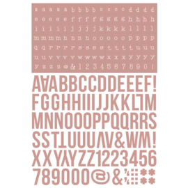 Simple Stories - Color Vibe Boho Alphabet Sticker Book (1758pcs) (13479)