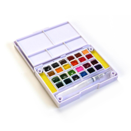 Elizabeth Craft Designs - Watercolor Palette, 24 colors