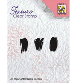 Nellie`s Choice - Clear Stamps - Texture -  Brush strokes