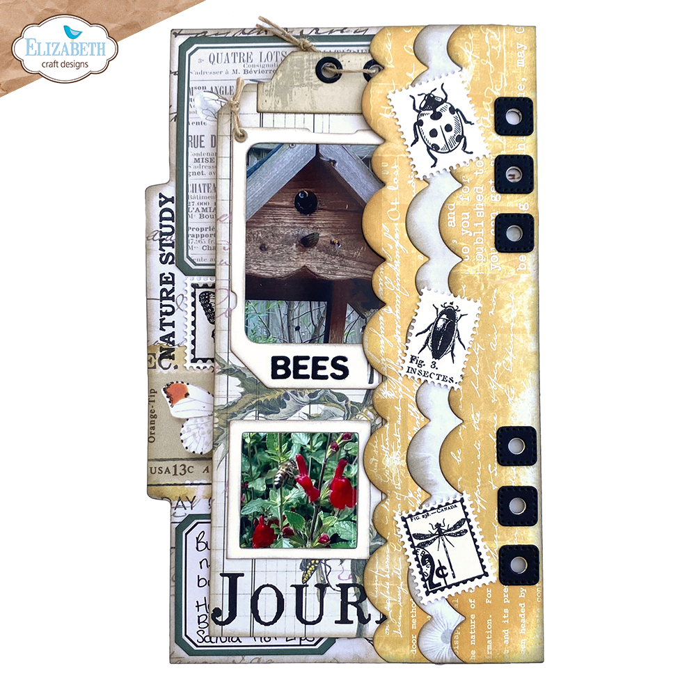 Elizabeth Craft Designs - Planner Essentials - Page with large tab 2 - 2281 -  Pre-order!!!