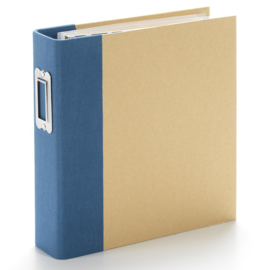 Sn@p! Binder 6" x 8" inch Blue