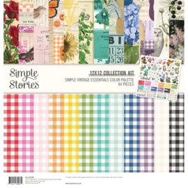 Simple Stories - Simple Vintage Essentials Color Palette Collection Kit (22200)