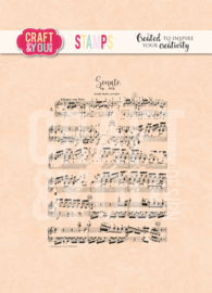 Craft & You Design - Music Notes Stamps (CYD-CS032)