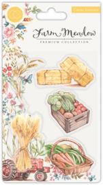 Craft Consortium - Farm Meadow - Clear Stamps -  Pick of the Crop