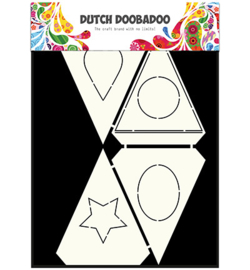 Dutch Doobadoo Dutch Card Art Stencil - Shapes - A4