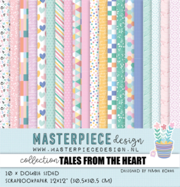 Masterpiece Design - Tales from the Heart 12x12 Inch Paper Collection (10pcs) (MP202199)