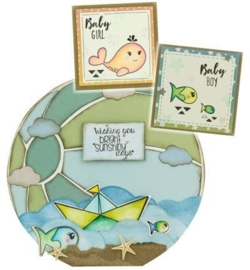 CUT-IES - Ocean Babies - Paperboat (snijmallen)