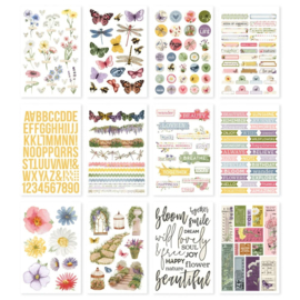 Simple Stories - Simple Vintage Meadow Flowers Sticker Book (22626)