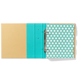 Sn@p! Binder 6 x 8 inch Teal