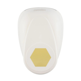 Vaessen Creative • Figuurpons Hexagon Jumbo+ : 5,5 x 6,3 cm