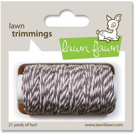 Lawn Fawn - Trimmings Hemp Cord Hot Cocoa - 21yd