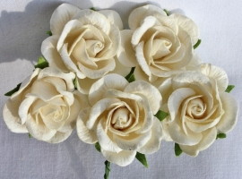 Trellis Roses - Cream/Beige