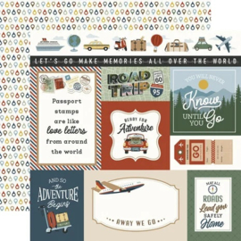 Echo Park Paper - It's Time To Travel 12x12 Inch Collection Kit (TTT494016)