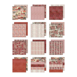 Idea-ology- Palette Collection 12x12 Inch Red (TH94456)
