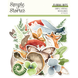 Simple Stories - Simple Vintage Woodlands - Floral Bits & Pieces (24723)