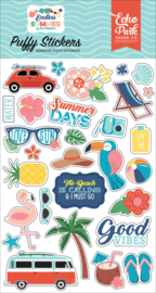 Echo Park - Endless Summer - Puffy Stickers (ES274066)