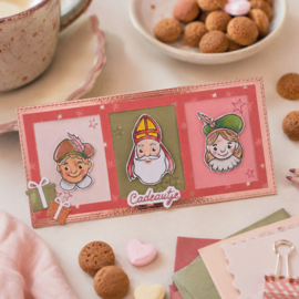 Vaessen Creative • Clear Stamps Set Sinterklaas A6 24st. 3625-0401