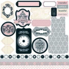 Teresa Collins - Timeless: Double sided Cardstock Accessoires