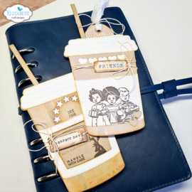 Elizabeth Craft Designs - Planner Essentials - Take Away Cup - 2193