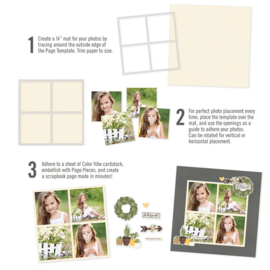 Simple Stories - Simple Pages Page Template - Design 5