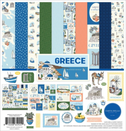 Carta Bella - Greece 12x12 Inch Collection Kit (CBGR508016)