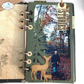 Elizabeth Craft Designs - Planner Essentials 47 - Forest Tree Page 