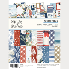 Simples Stories - Simple Vintage Sand & Sea 6x8 Inch Pad (26923)