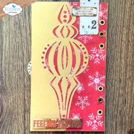 Elizabeth Craft Designs - Planner Essentials - Christmas Bauble Page - 2192