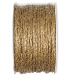 Jute Koord Naturel 3mm / prijs per meter