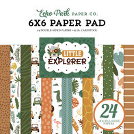 Echo Park - Little Explorer 6x6 Inch Paper Pad (LE320023)