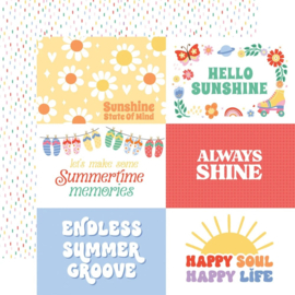 Echo Park Paper - Our Groovy Summer 12x12 Inch Collection Kit (OGS496016)