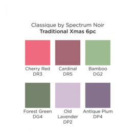 Spectrum Noir Classique Traditional Christmas (7pcs)