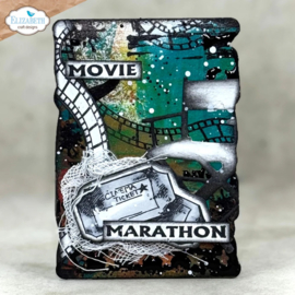 Elizabeth Craft Designs  - Movie night ATC Special - K022