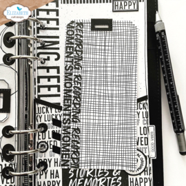 Elizabeth Craft Designs - Planner Essentials - Tab 4 with tags - 2055