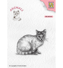 Nellie's Choice - clearstamp - Animals Cat