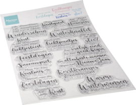 Marianne Design - Clear Stamps Sprankelende Feestdagen (CS1169)