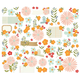 Simple Stories - For The Record - Floral Bits & Pieces (23521)